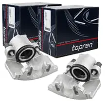 2X TOPRAN BREMSSATTEL VORNE PASSEND FÜR AUDI A4 A6 SEAT EXEO SKODA SUPERB VW Rabatt