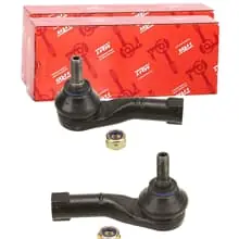 2x TRW SPURSTANGENKOPF LINKS+RECHTS passend für NISSAN MICRA RENAULT CLIO MODUS Geprüft