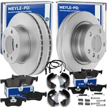 Sonderaktion MEYLE PD BREMSSCHEIBEN + BELÄGE VA+HA passend für BMW 1er F20 F21 + 2er F23 F22