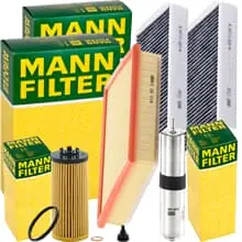 MANN FILTER INSPEKTIONSPAKET passend für BMW 1er F40 2er F45 X1 F48 X2 F39 MINI Zertifiziert