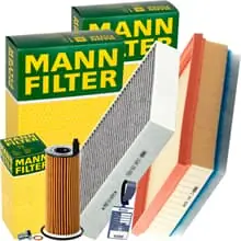 MANN FILTER INSPEKTIONSPAKET passend für BMW 1er F20 116-125d 3er F30 316-325d Nur Für Kurze Zeit