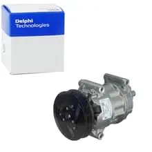 Neu DELPHI KLIMAKOMPRESSOR 6 CVC13 passend für NISSAN ALMERA QASHQAI RENAULT GRAND