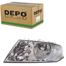 DEPO H1 H7 SCHEINWERFER LINKS PASSEND FÜR SKODA OCTAVIA 665-1113L-LD-EM Geprüft