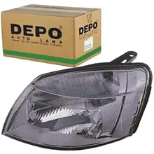 Neu DEPO H4 PY21W W5W SCHEINWERFER RECHTS PASSEND FÜR CITROËN BERLINGO