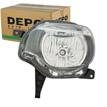 DEPO H4 PY21W SCHEINWERFER RECHTS PASSEND FÜR RENAULT TWINGO 551-11A8R-LDEM2 Billig