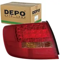 Saisonangebot DEPO RÜCKLEUCHTE ROT LINKS ÄUSSERER TEIL PASSEND FÜR AUDI A6 446-1905L-UE