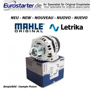 Geprüft Lichtmaschine Neu Original Letrika Mahle OE-Ref. IA1349 für Case,New Holland