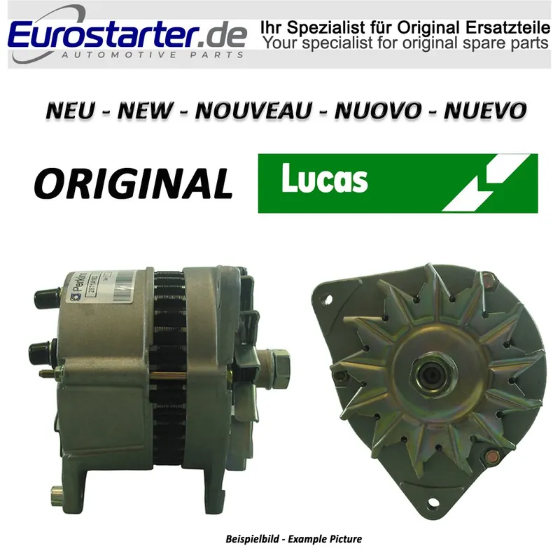 Lichtmaschine Lucas Neu Original 26021557 für PIAGGIO Sichere Zahlung