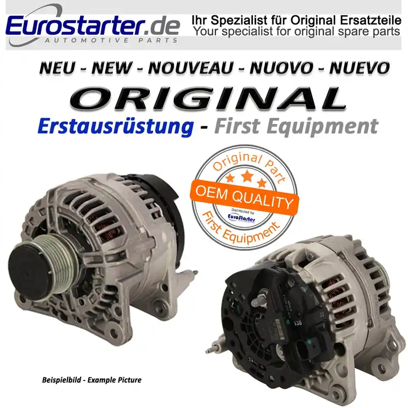 Lichtmaschine Neu Original Delco Remy Korea 8400382 für HYUNDAI,KIA Abverkauf