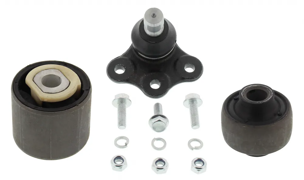 Expressversand Reparatursatz, Querlenker, Vorderachse beidseitig, unten, Set, OPEL