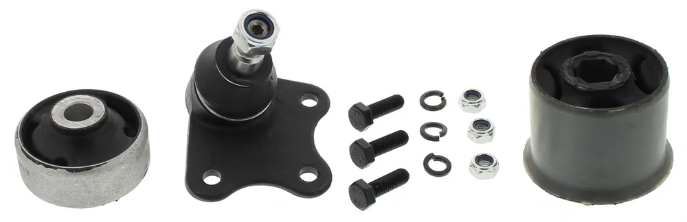 Kracherpreis Reparatursatz, Querlenker, Vorderachse links, unten, Set, SEAT, SKODA, VW
