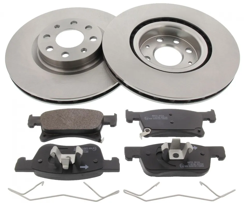 Bremsensatz, Scheibenbremse, Vorderachse, Satz, OPEL Expressversand