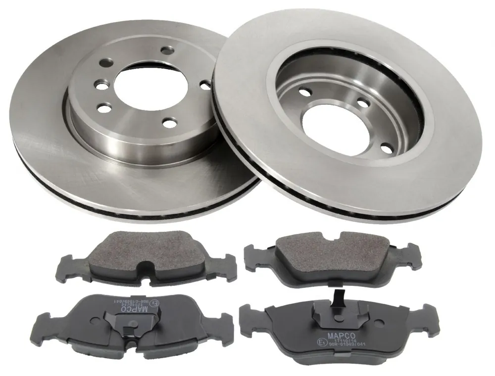 Markenware Bremsensatz, Scheibenbremse, Vorderachse, für belüftet, 300 mm, BMW E46 Cabrio, Compact, Touring, Z4