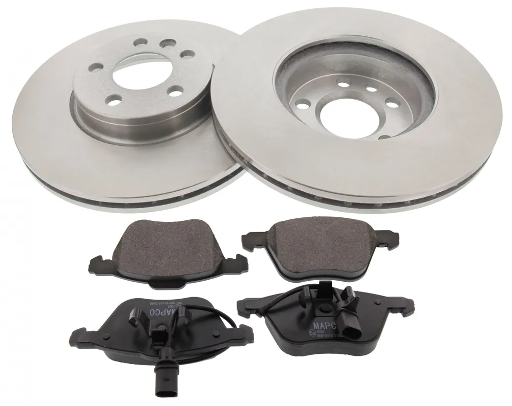 Markenware Bremsensatz, Scheibenbremse, Vorderachse, Satz, FORD, SEAT, VW