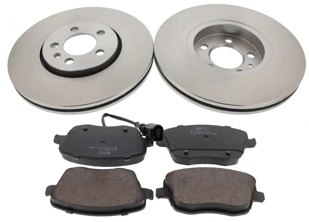 Bremsensatz, Scheibenbremse, Vorderachse, Satz, SEAT, SKODA, VW Preisknaller