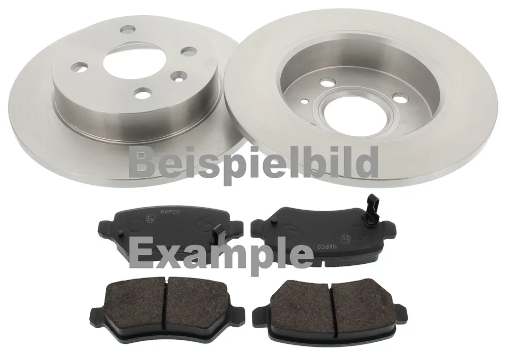 Sonderangebot Bremsensatz, Scheibenbremse, Vorderachse, Satz, AUDI, SEAT, SKODA, VW