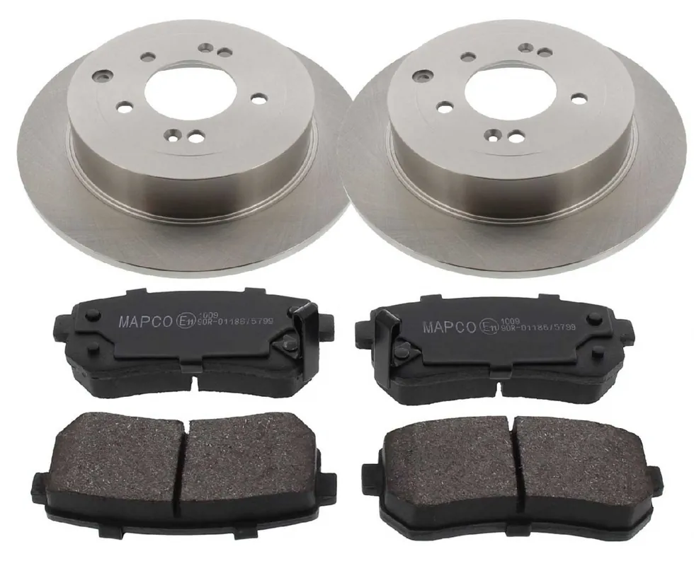 Bremsensatz, Scheibenbremse, Hinterachse, Satz, HYUNDAI, KIA Begrenztes Angebot