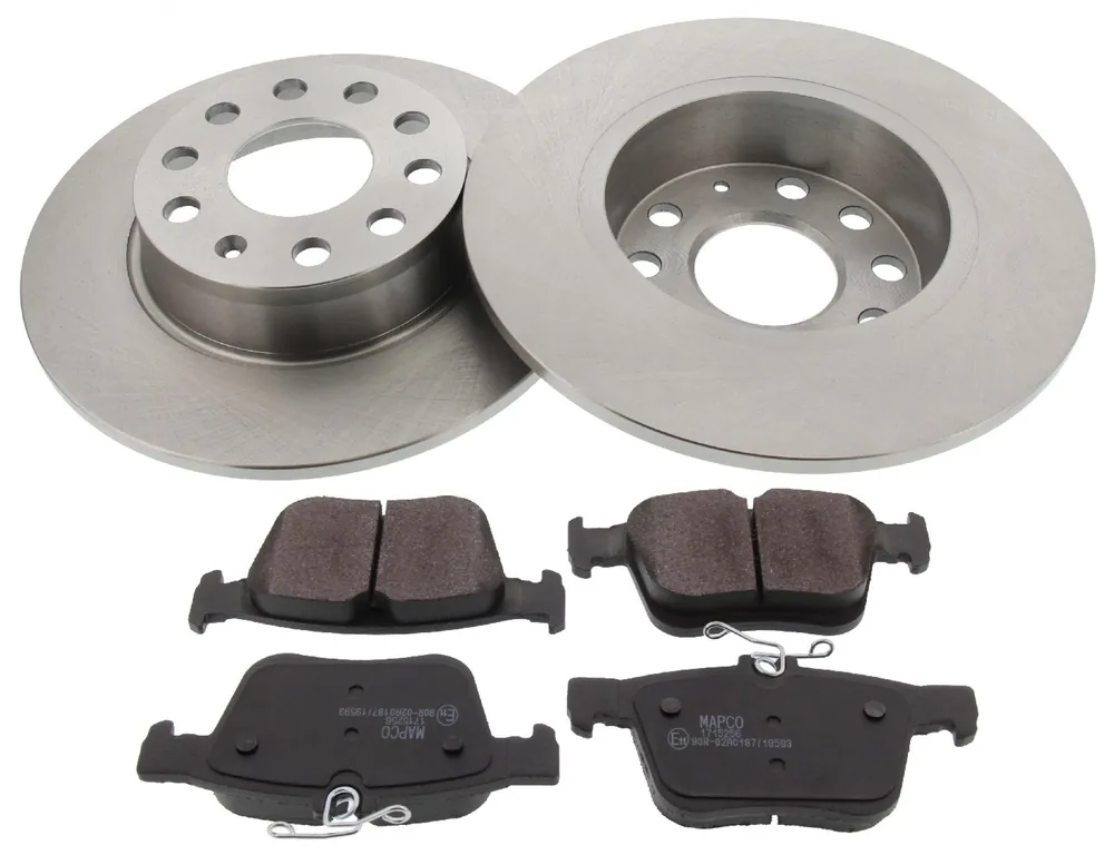 Top-Seller Bremsensatz, Scheibenbremse, Hinterachse, Satz, AUDI, SEAT, SKODA, VW