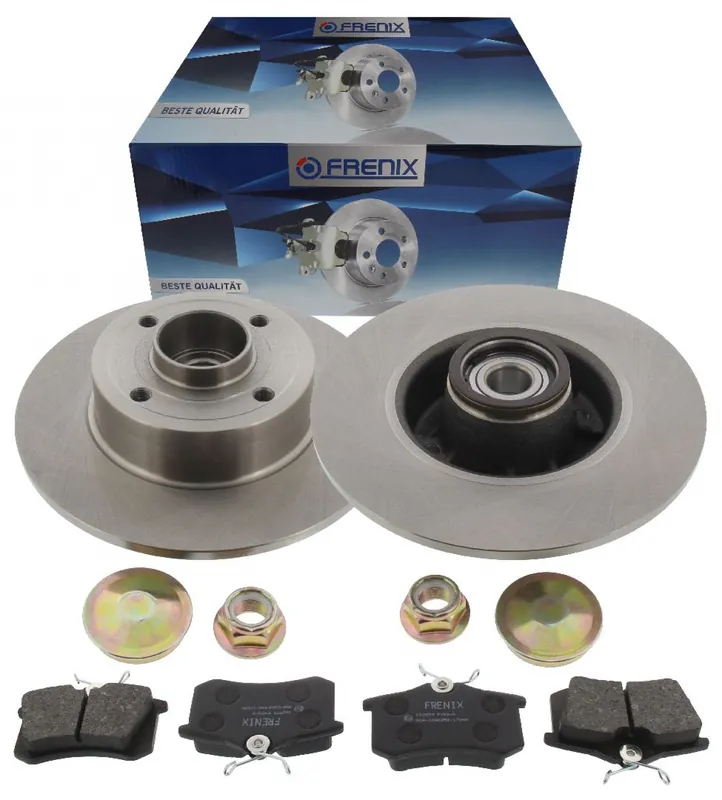 Neu Frenix Bremsensatz, HA, Nissan Note, Renault Clio, Megane