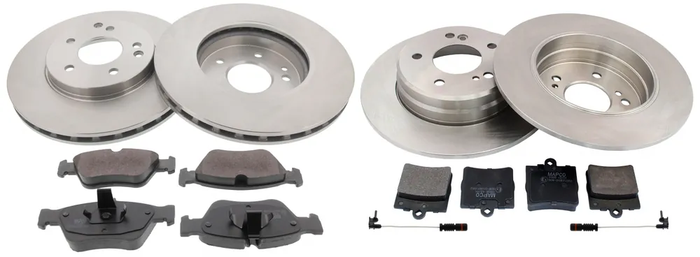 Sale Bremsensatz, Scheibenbremse, Vorderachse, Hinterachse, Satz, MERCEDES-BENZ