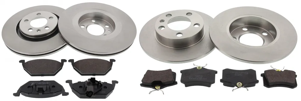 Bremsensatz, Scheibenbremse, Vorderachse, Hinterachse, Satz, SEAT, SKODA, VW Preisreduziert