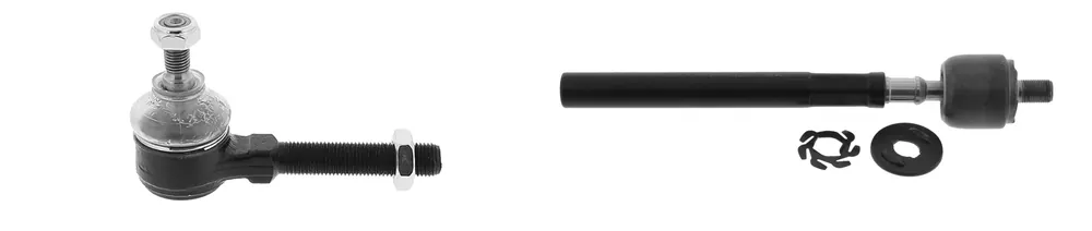 Rabatt Spurstange, Vorderachse beidseitig, Set, RENAULT
