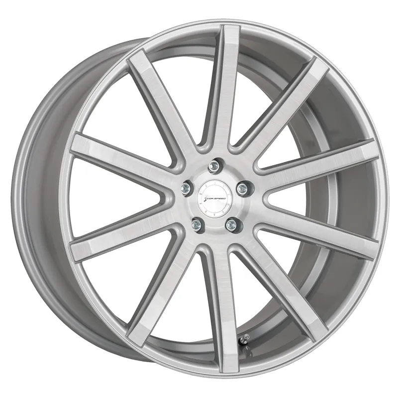 Corspeed Deville Alufelge 8,5x19 ET40 5x112 Silver-brushed-Surface Top-Angebot