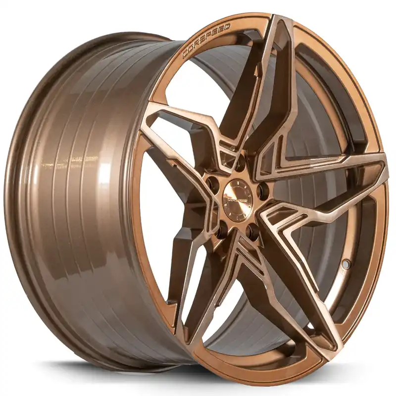 Corspeed Kharma Alufelge 8,5x19 ET40 5x120 Higloss-Bronze brushed Surface Must-Have