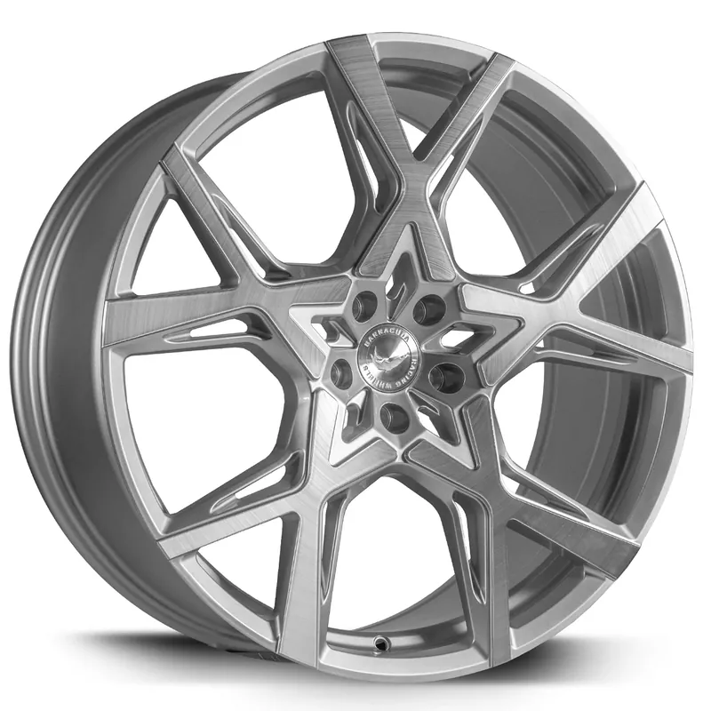 Barracuda Project X Alufelge 10x22 ET40 5x108 Silver-brushed-Surface Bestpreis