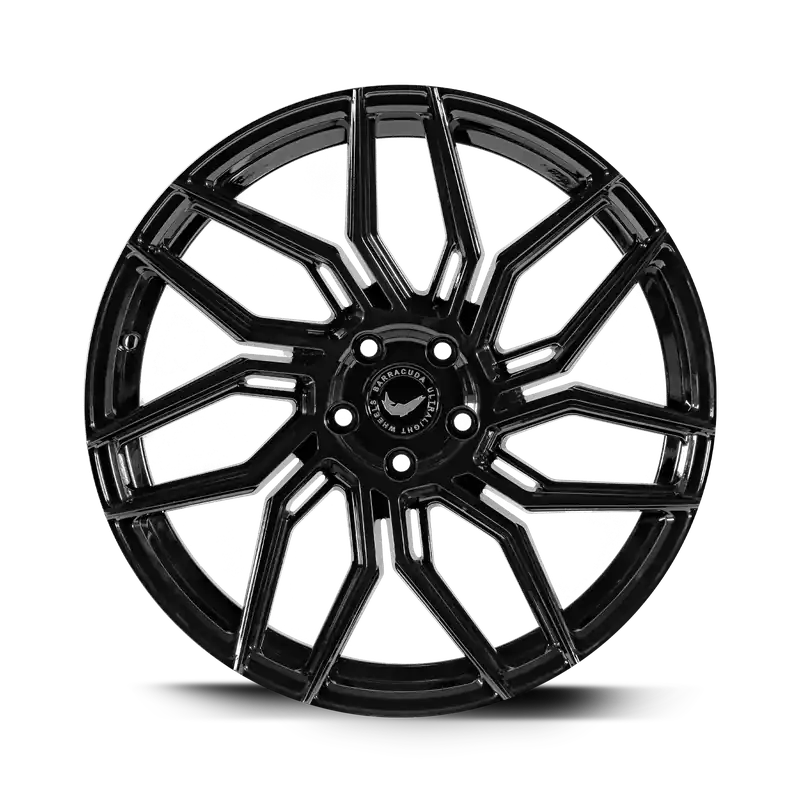 Markenware Barracuda Dragoon Alufelge 9x19 ET40 5x112 Higloss-Black