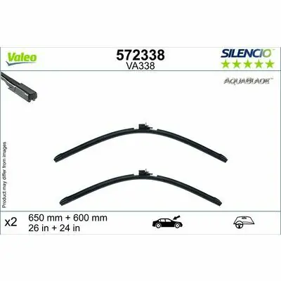 Valeo SILENCIO AQUABLADE SET Kracherpreis