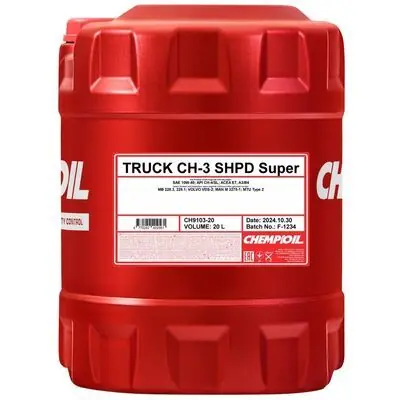 SCT - Mannol CHEMPIOIL 9103 CH-3 TRUCK Super SHPD 10W-40 Nur Für Kurze Zeit
