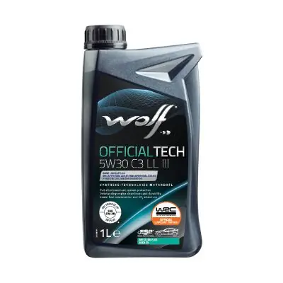WOLF OFFICIALTECH 5W30 C3 LL III Abverkauf