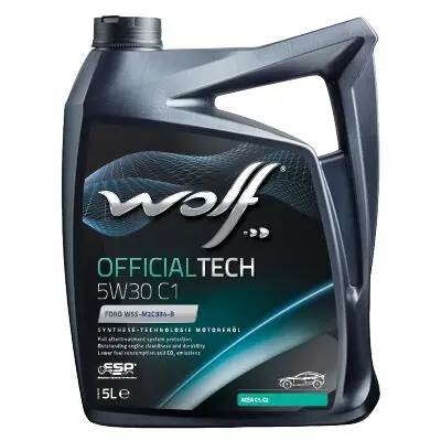 WOLF OFFICIALTECH 5W30 C1 Neu Im Sortiment