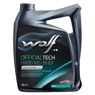 Nur Für Kurze Zeit WOLF OFFICIALTECH 0W30 MS-BHDI