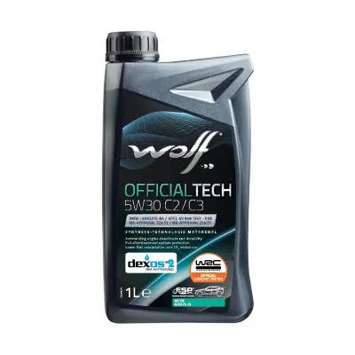 WOLF OFFICIALTECH 5W30 C2/C3 Neue Kollektion
