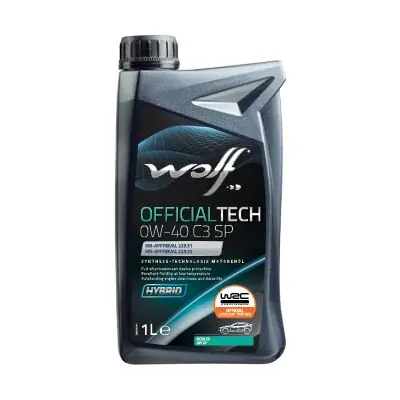 WOLF OFFICIALTECH 0W-40 C3 SP Jetzt Bestellen
