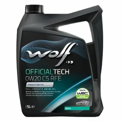 Letzte Chance WOLF OFFICIALTECH 0W20 C5 RFE
