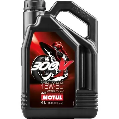 Rabatt Motul 300V 4T FACTORY LINE ROAD RACING 15W-50