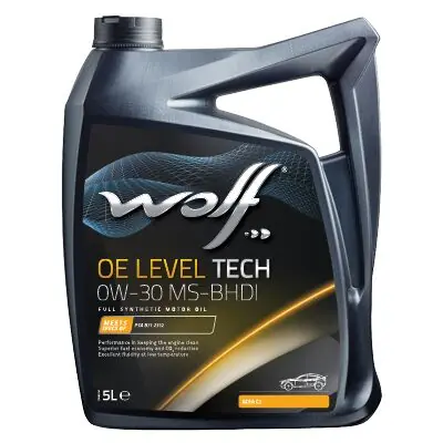 Versand Am Gleichen Tag WOLF OE LEVEL TECH 0W-30 MS-BHDI