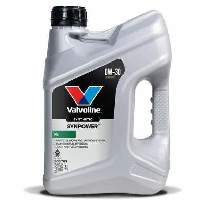 Neu Valvoline SynPower FE 0W-30
