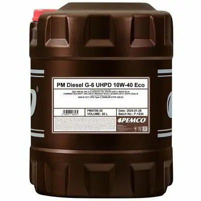 SCT - Mannol PEMCO 706 Diesel G-6 UHPD 10W-40 Eco Neu Im Sortiment