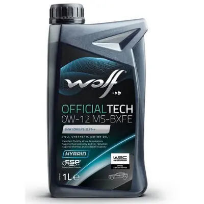 Finale Aktion WOLF OFFICIALTECH 0W-12 MS-BXFE